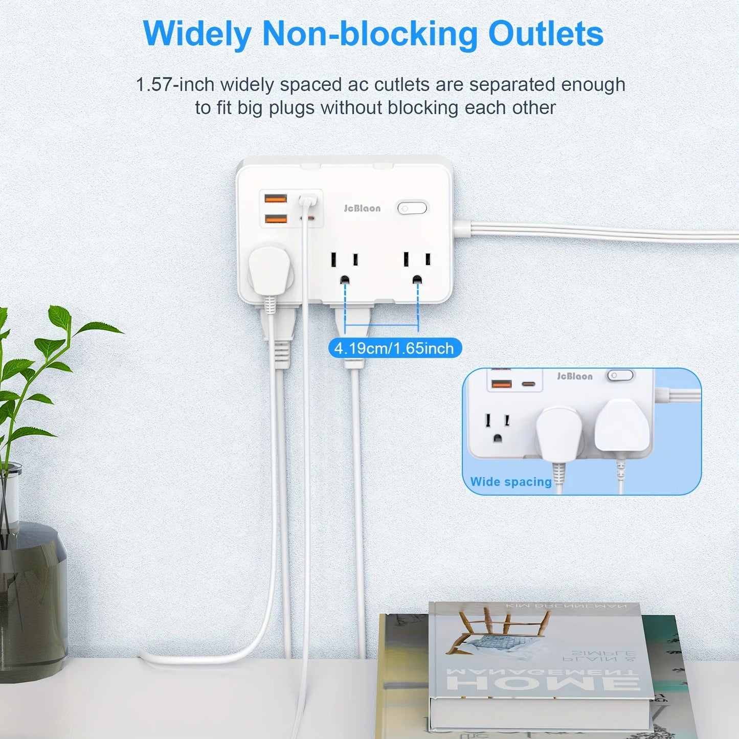 10-IN-1 SIMPLE PLUG Outlets Extender