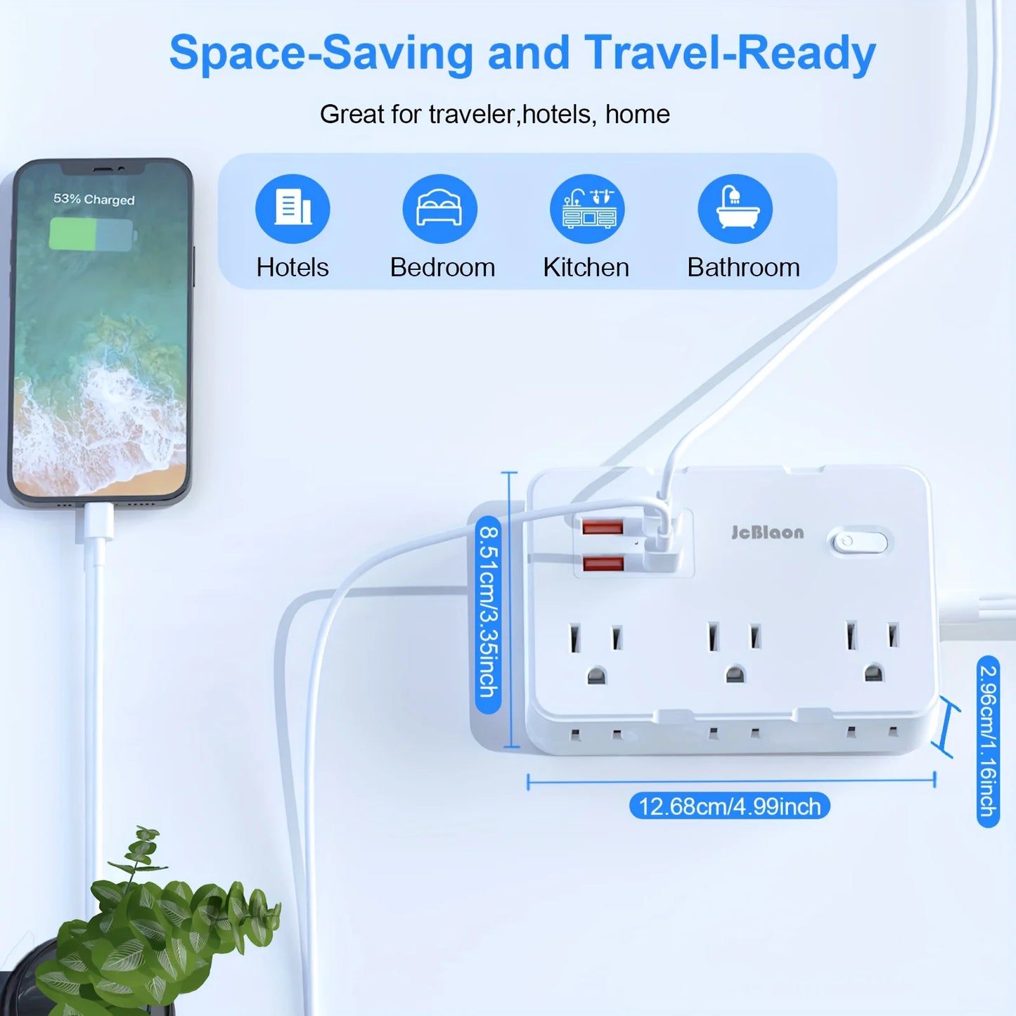 10-IN-1 SIMPLE PLUG Outlets Extender