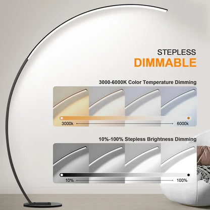 SIMPLE-PLUG Dimmable LED Floor Lamp with 3 Color Temperatures